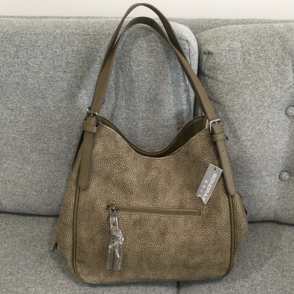 Sondra Roberts Squared Hobo Bag - Picture 2 of 11